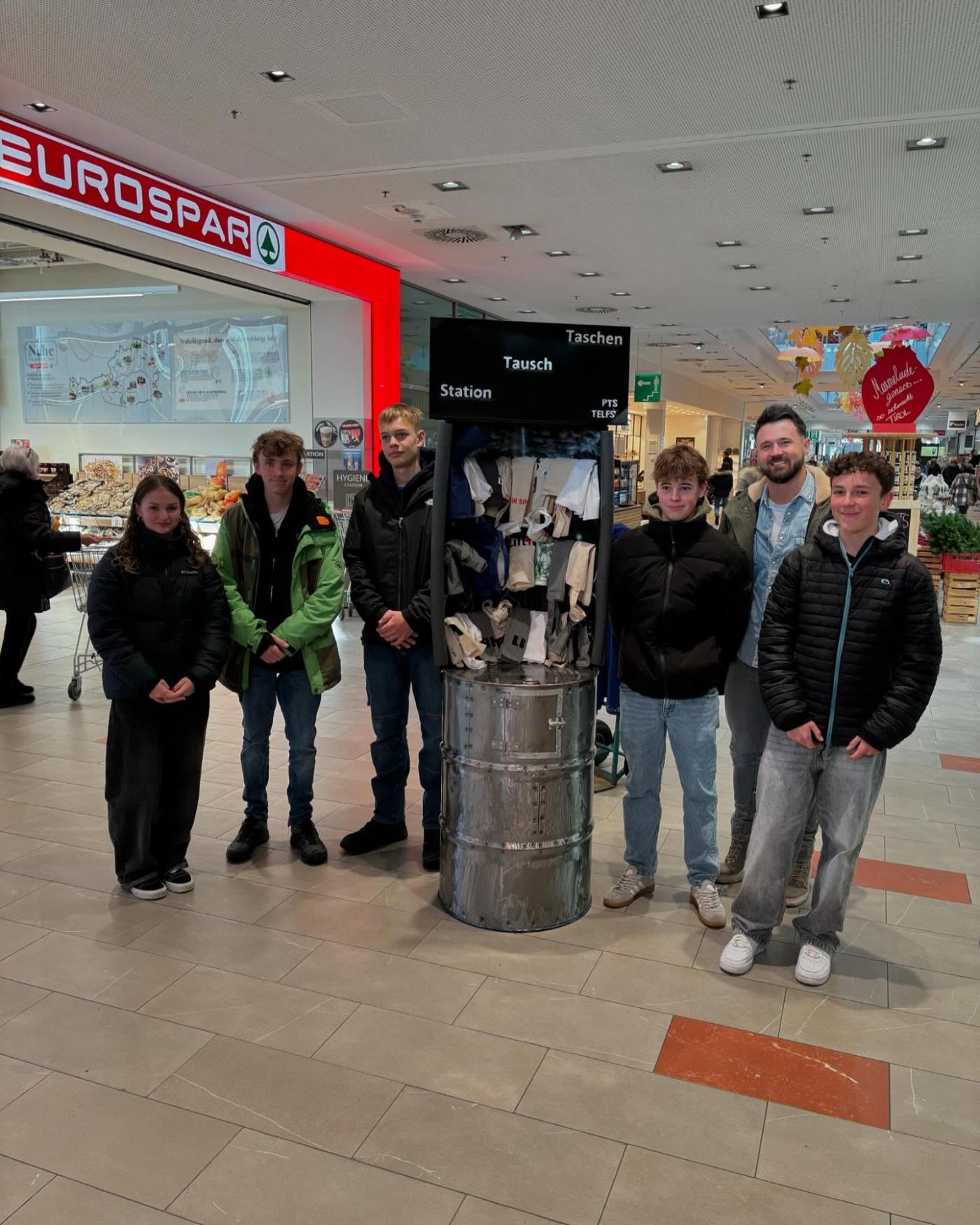 Taschentauschstation